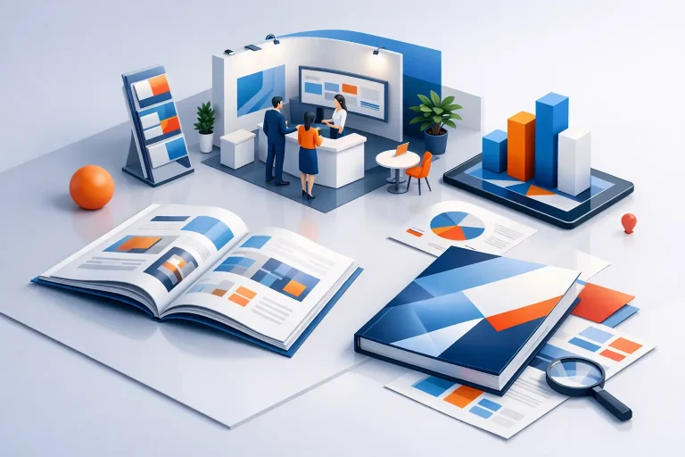 Caso studio catalogo per fiera efficace