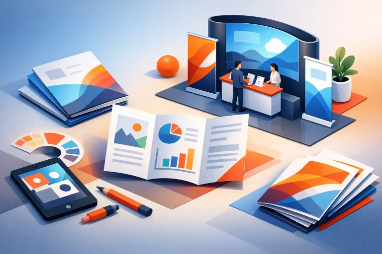Come creare opuscolo per fiera che funziona