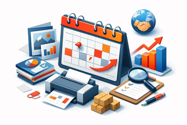 Stampa calendario commerciale B2B: cosa valutare
