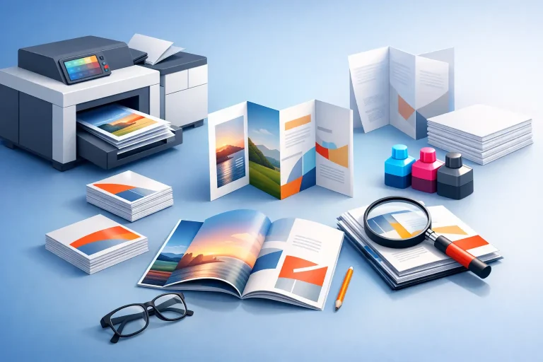 Stampa brochure in poche copie con una resa professionale