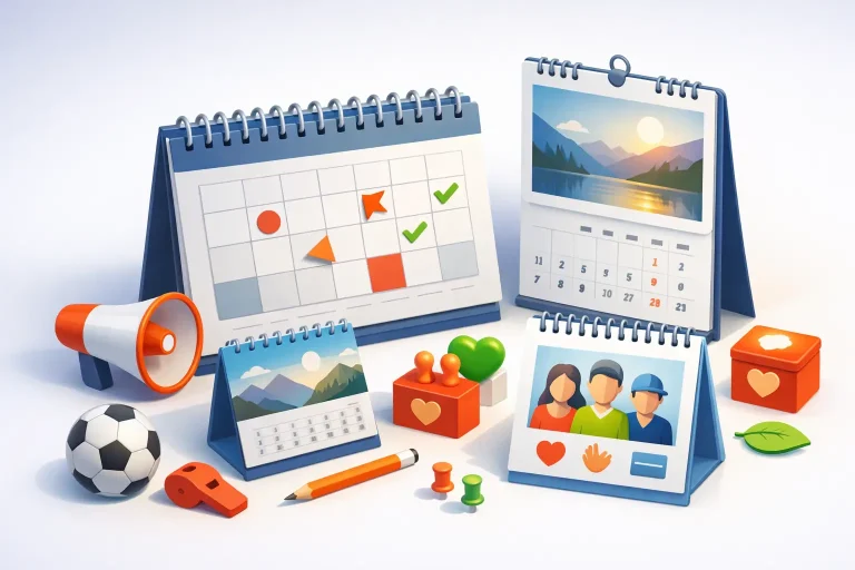 Stampa calendari per associazioni: cosa scegliere